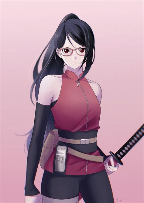 sarada exam kunoichi d-art|Sarada Uchiha .